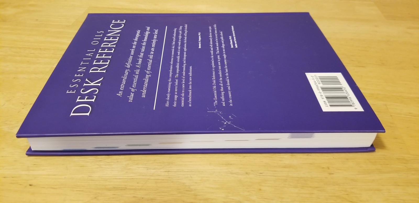 Essential Oils Desk Reference Special 1st Edition Private Collection Hardcover