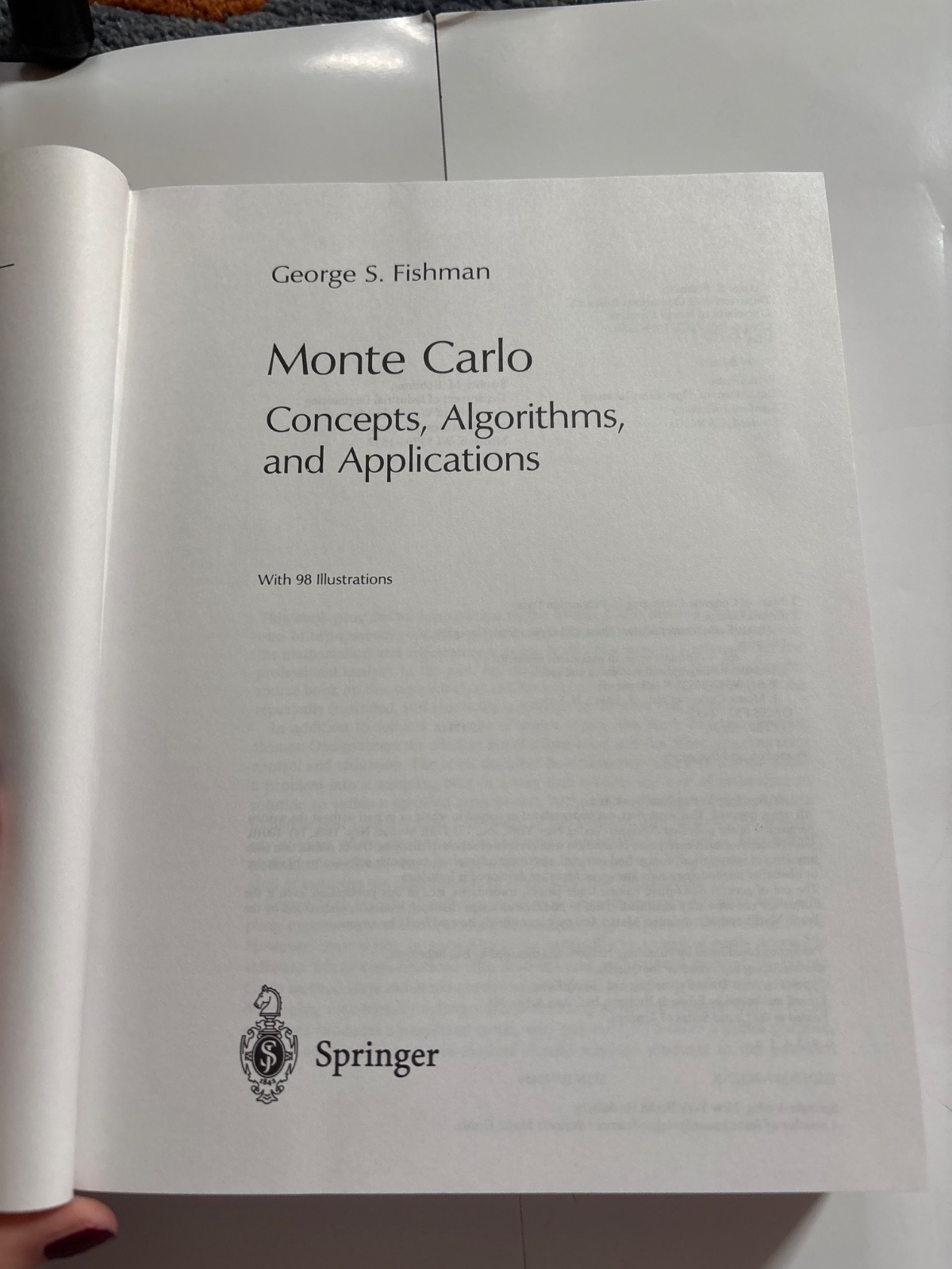 Springer Series in Operations Research (concepts, algorithms, applications)