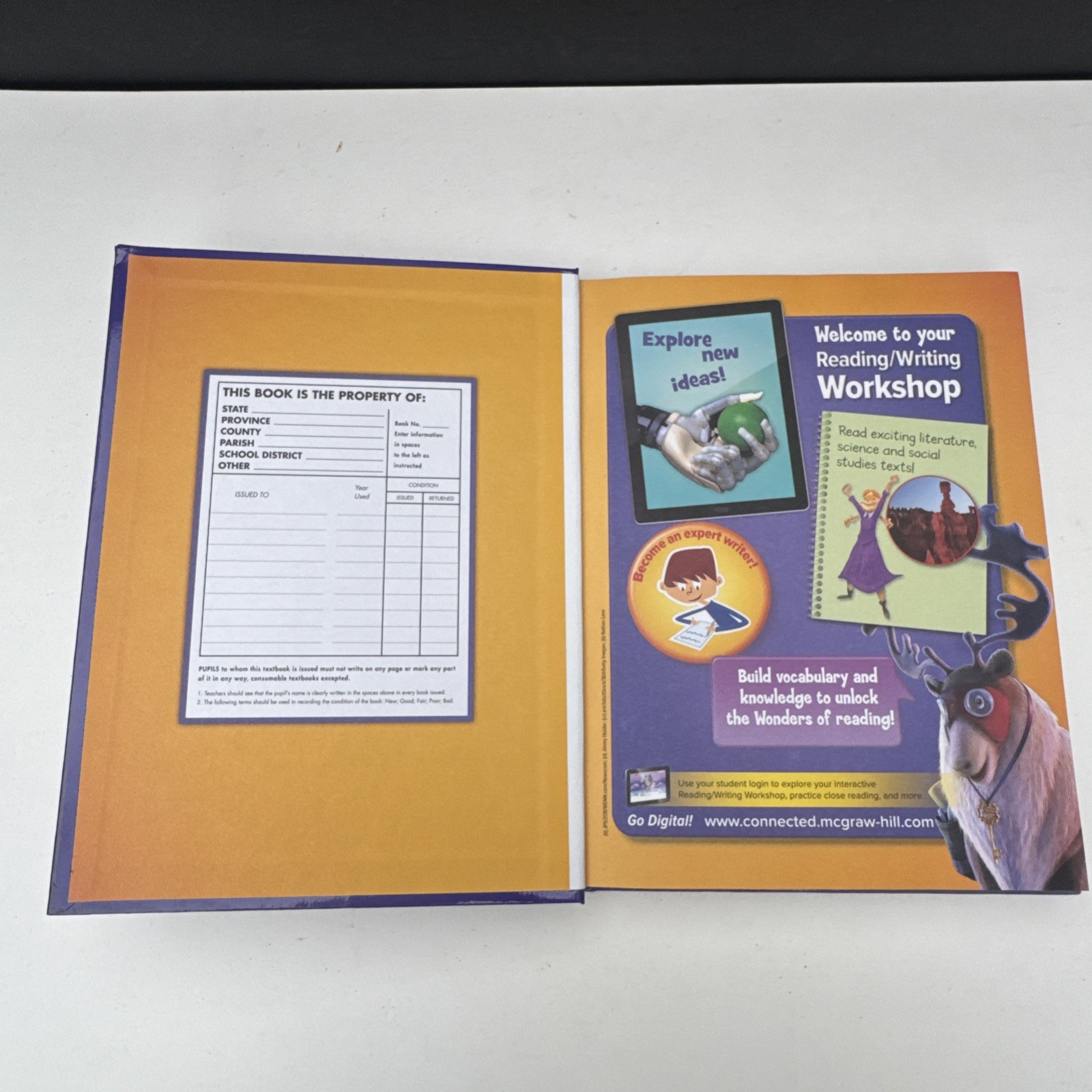 McGraw Hill Wonders Reading/Writing Workshop Literature Anthology Companion Set