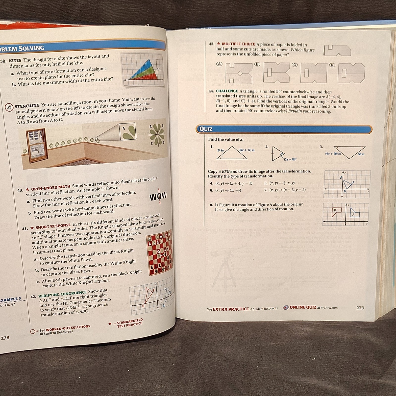 Holt McDougal Larson Geometry Common Core Edition 2012 Hardcover Textbook – Used