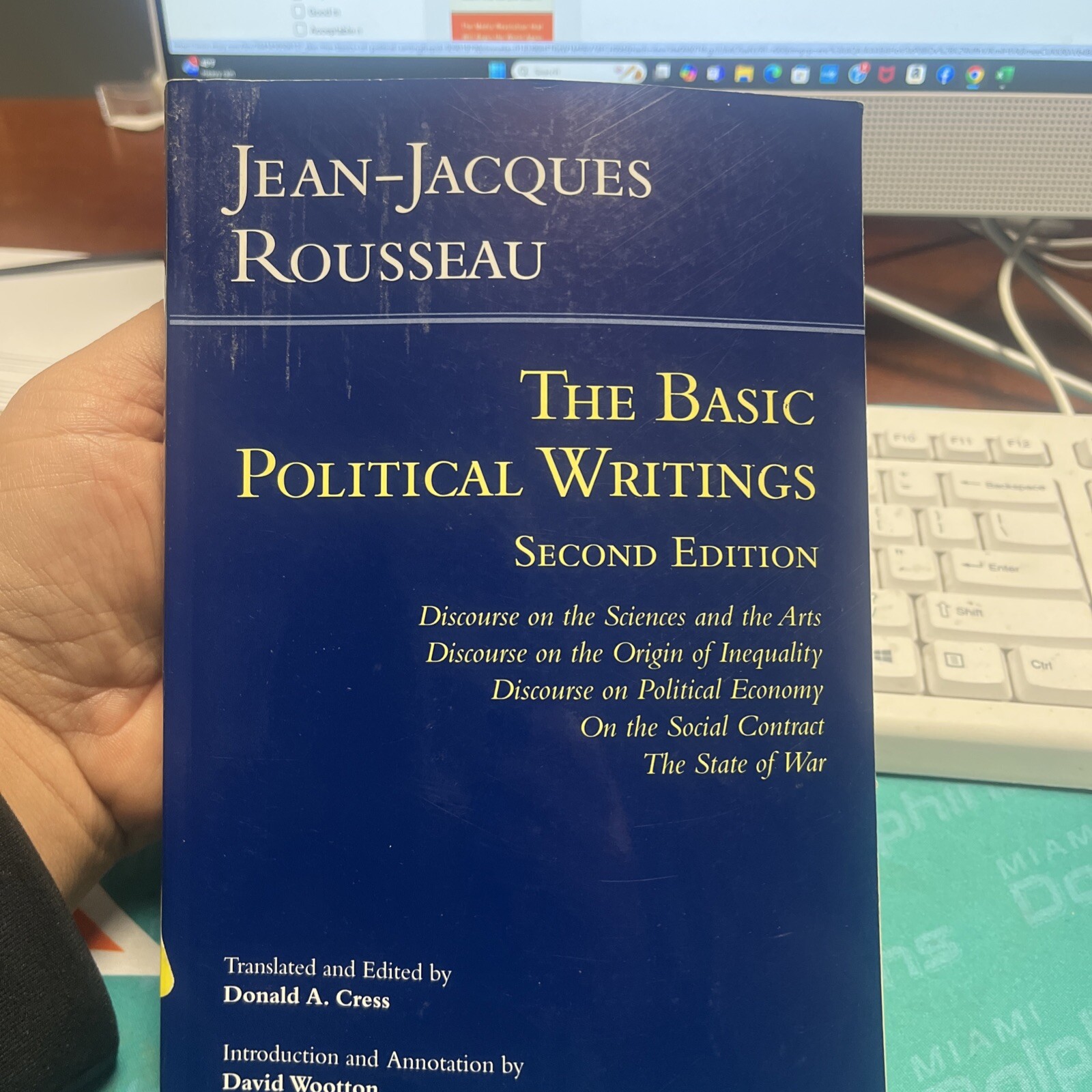 Hackett Classics Ser.: Rousseau: the Basic Political Writings
