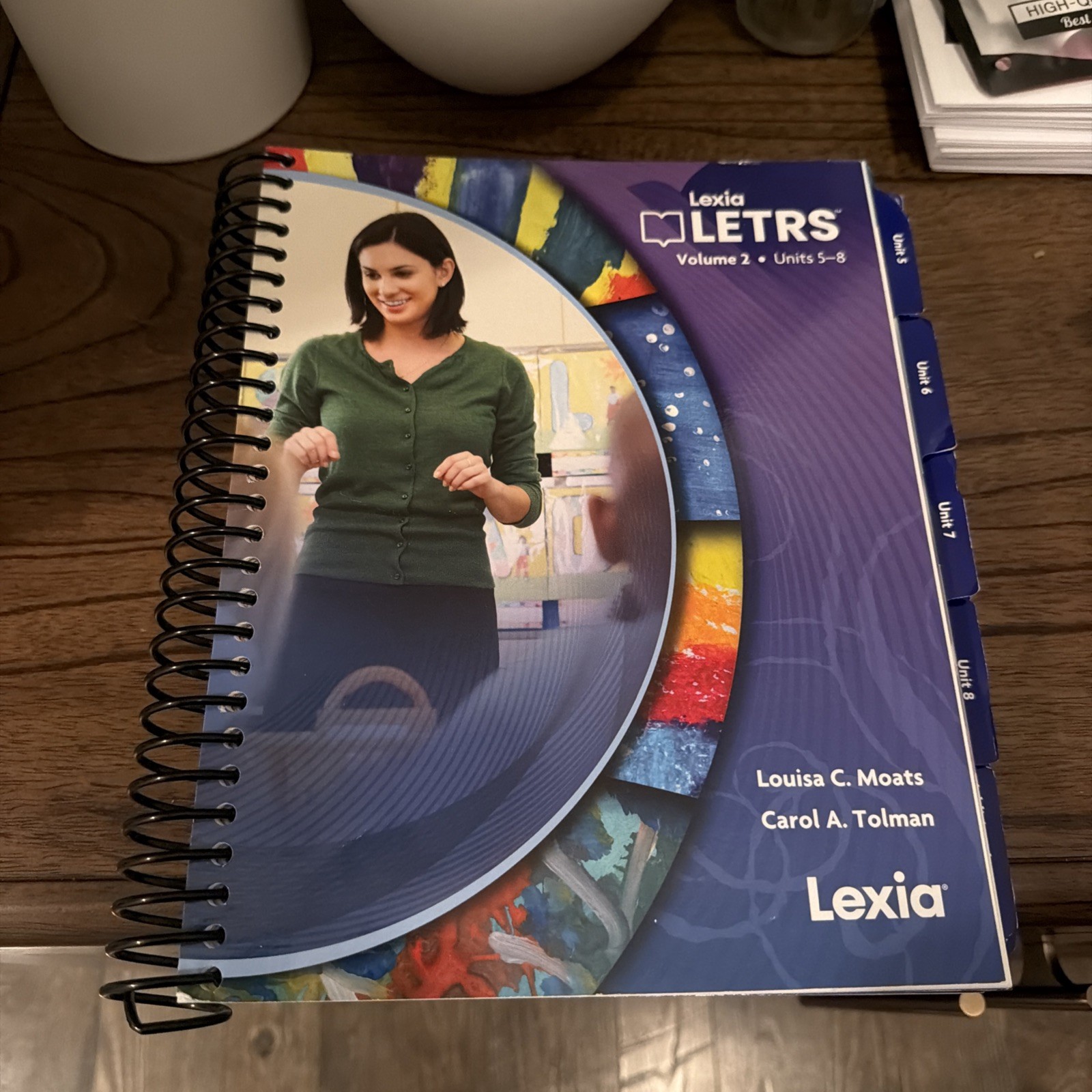 LETRS Volume 2 Units 5-8 – Spiral-bound – Lexia Moats Tolman