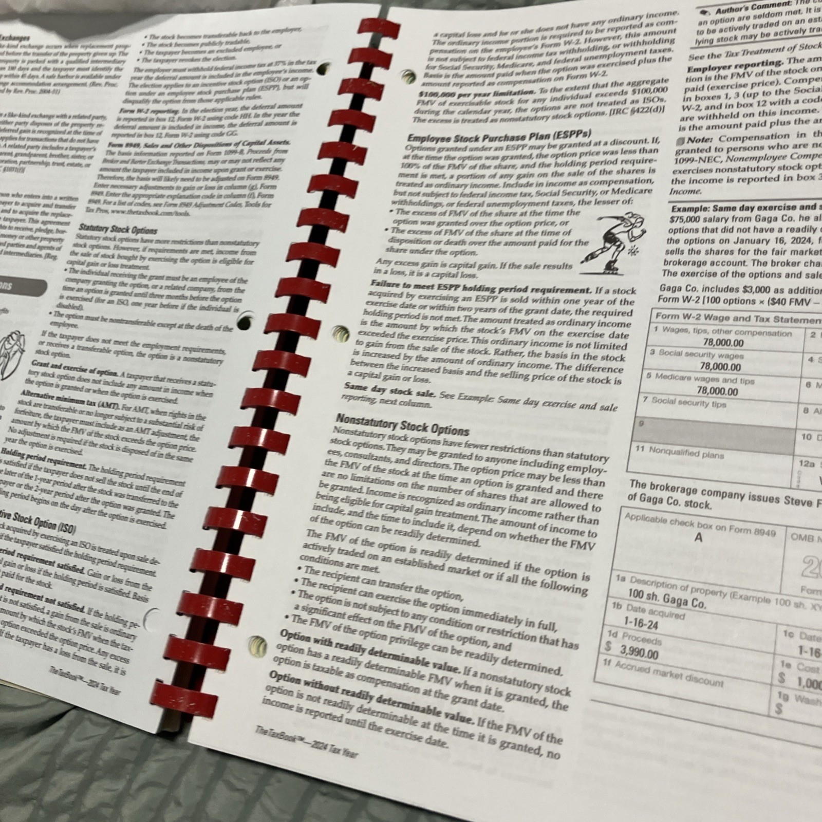 2024 1040 Edition Federal Income Tax. The Tax Book Spiral Bound Paperback.