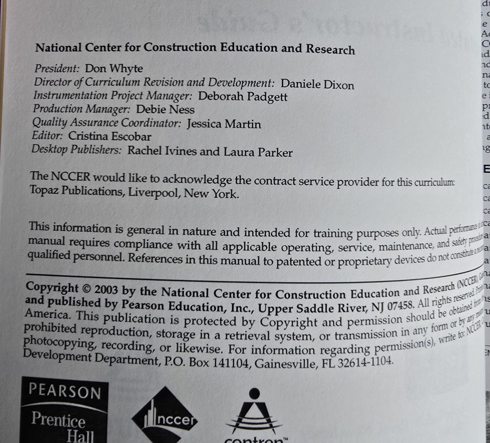 Instrumentation Annotated Instuctors Guide, Level 1,2,3 Paperback, by NCCER