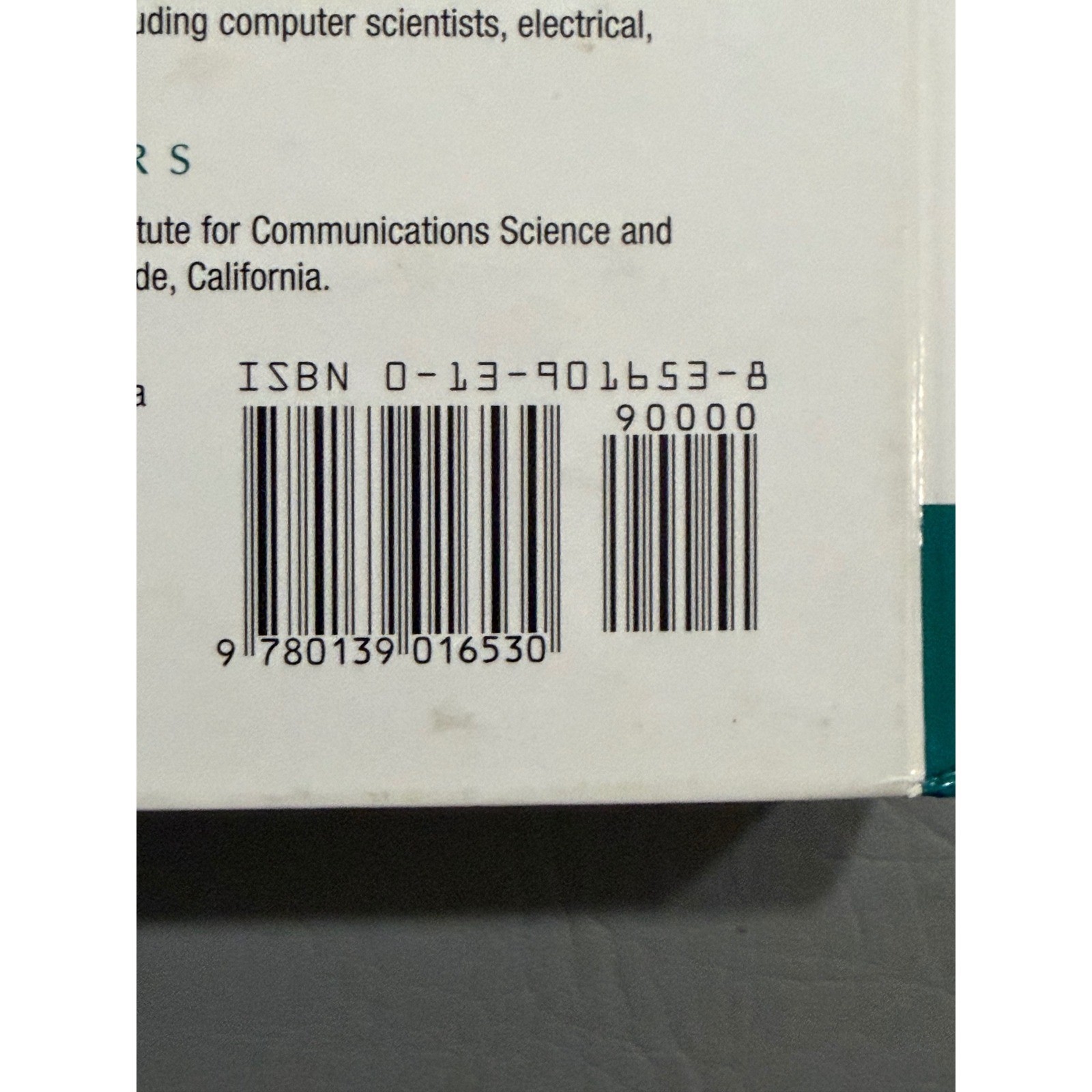 Multi-Sensor Fusion Textbook Richard Brooks 1st Ed Green No Disk