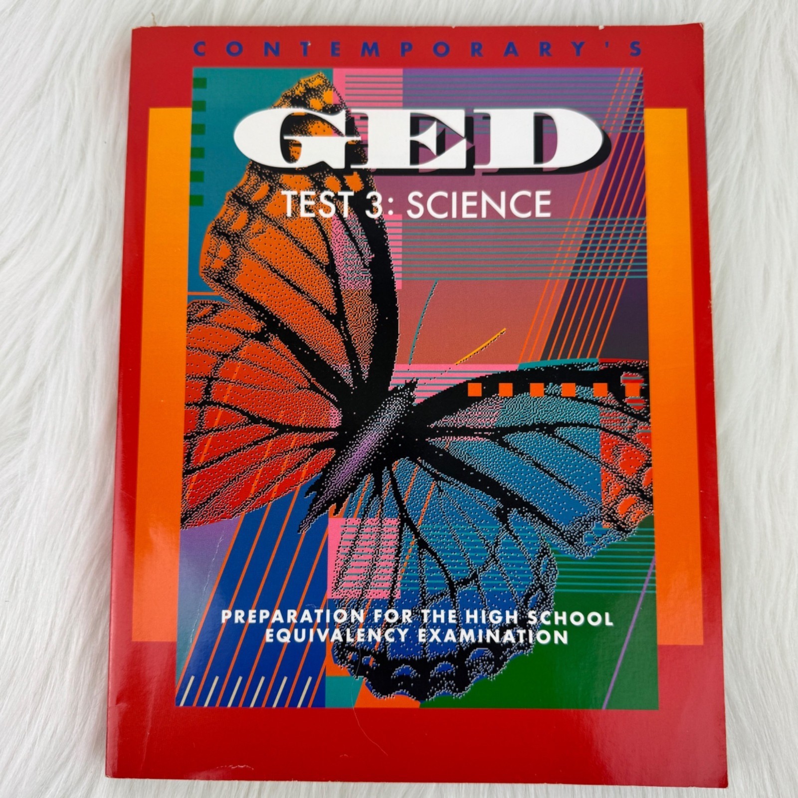 Bundle Lot 3 Contemporary’s GED Mathematics 5 Social Studies 2 Science 3 Used Bo