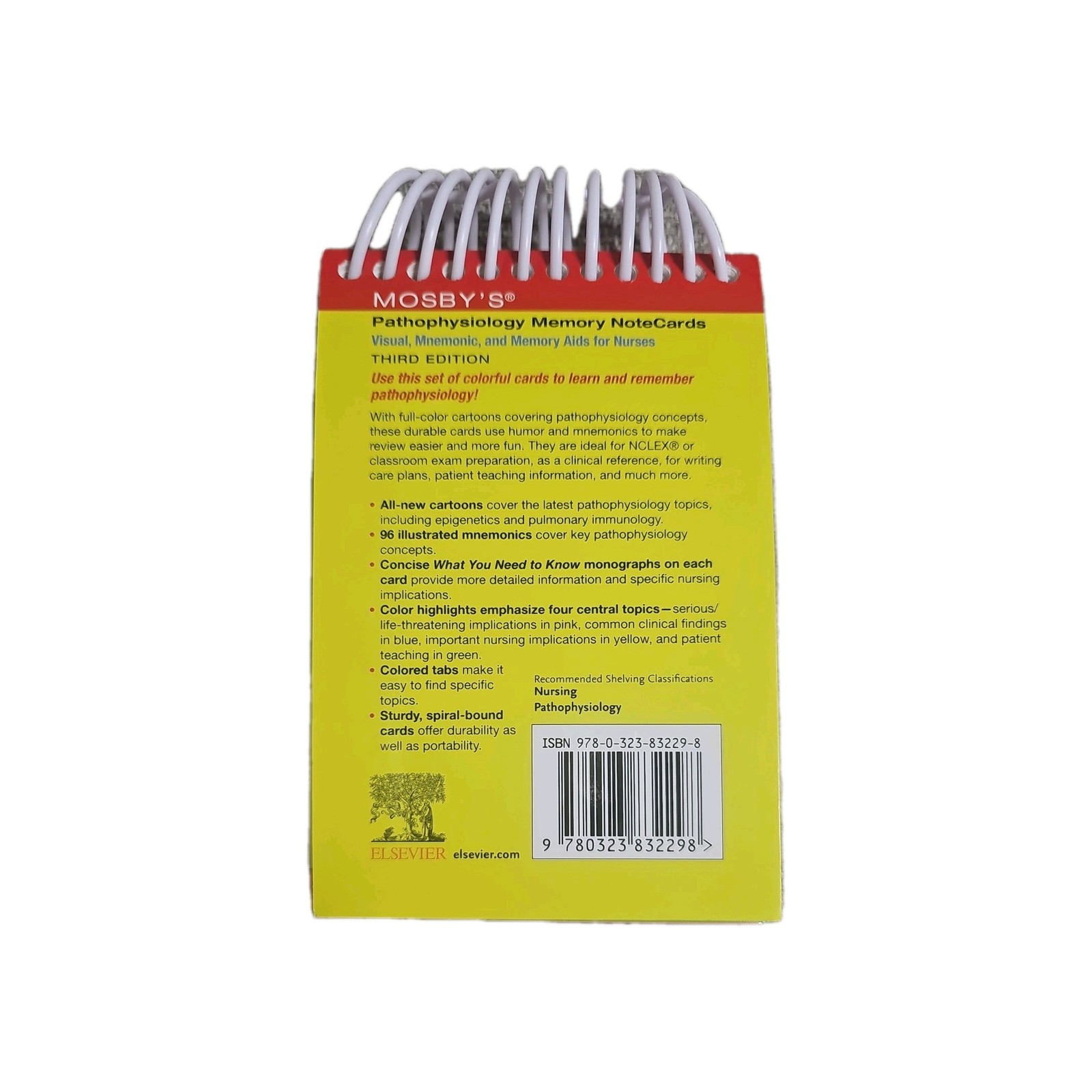 Mosby’s® Pathophysiology Memory NoteCards : Visual, Mnemonic, and Memory Aids