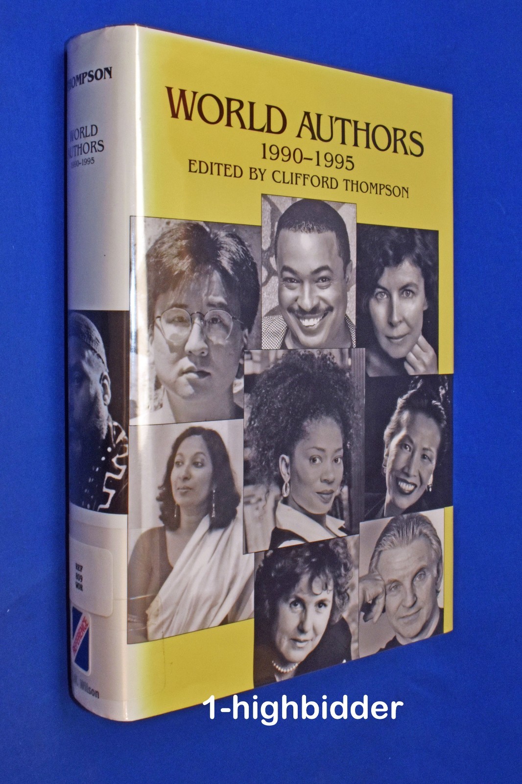 World Authors 1990–1995 1st Ed HCDJ HW Wilson Literary Reference Authors Series