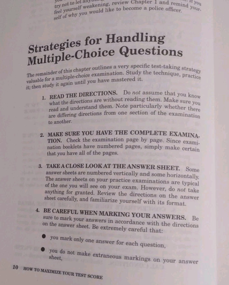 Police Officer Exam (Barron’s Test Prep)7th Edition EXCEL ON EXAMS & BE THE BEST