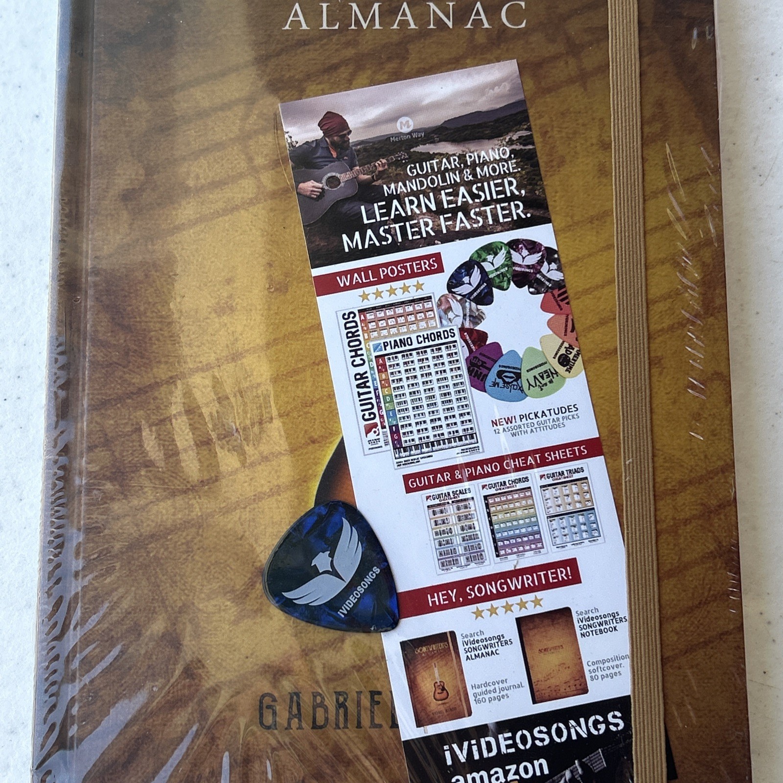 IVIDEOSONGS Songwriting’s Almanac Journal 5×8 in • Ivory Matte-Finished Music ..