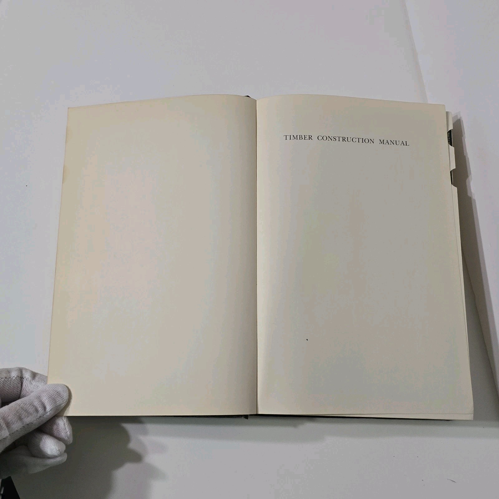 Timber Construction Manual Second Edition 1974 Hardcover AITC John Wiley & Sons