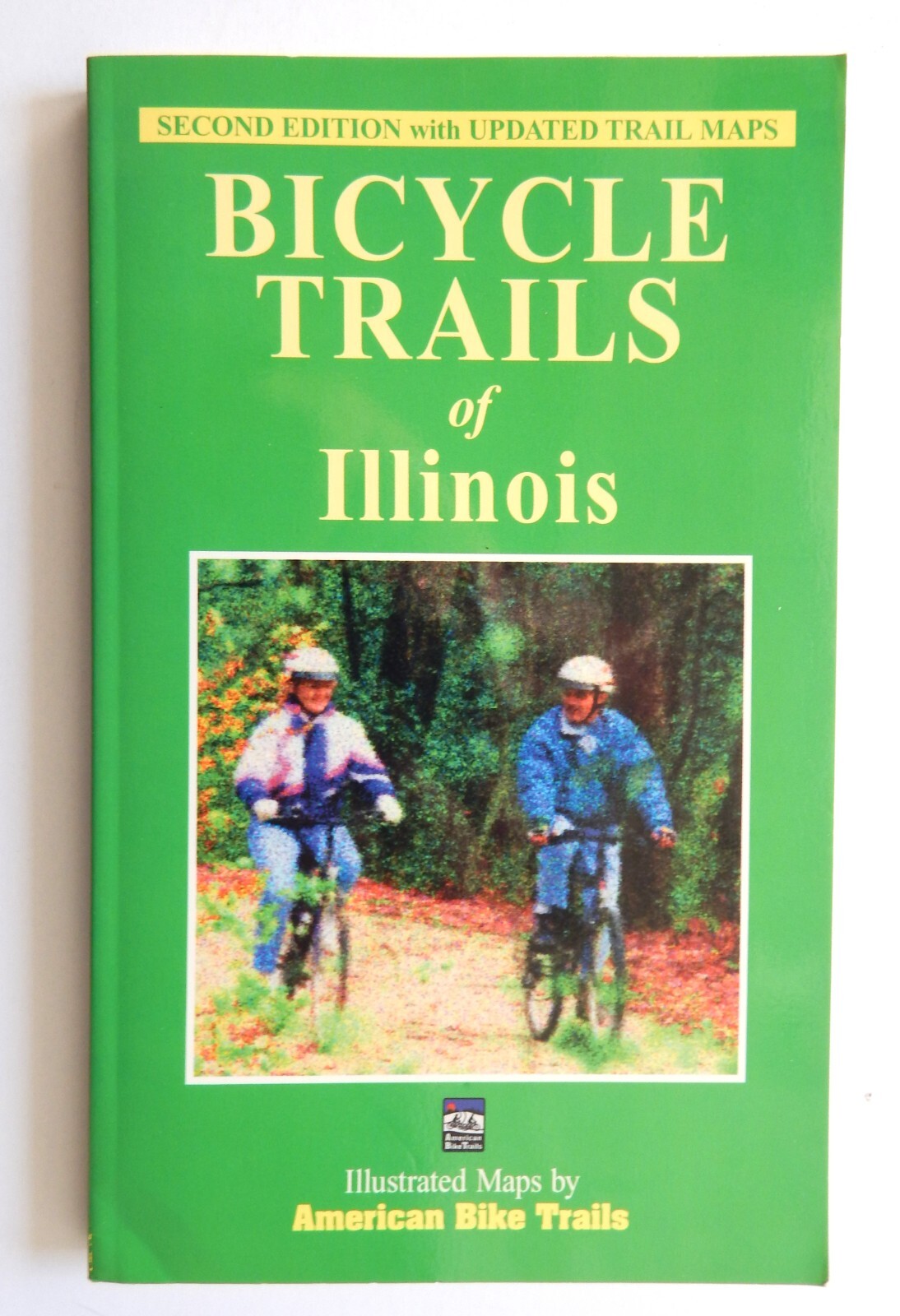 85 Bicycle Trails of Illinois Illustrated Maps 2E Revised updated Bike parks