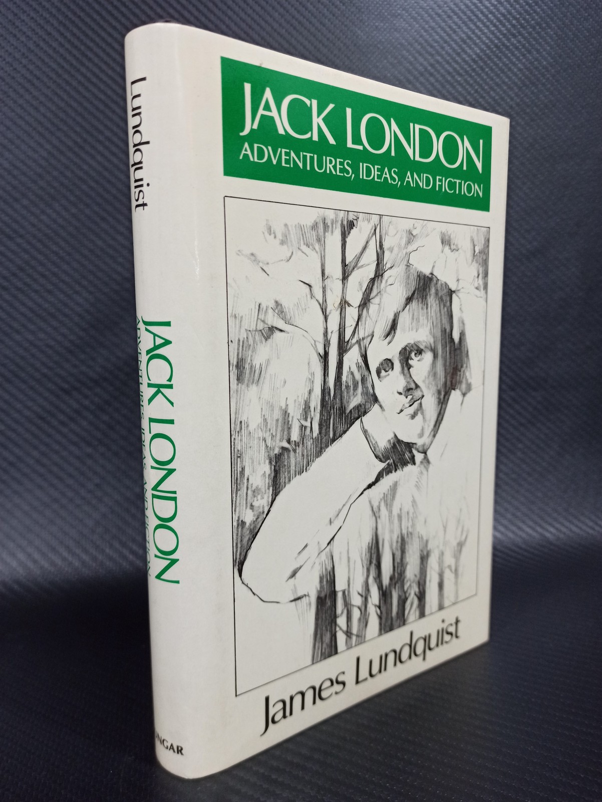 Jack London: Adventures, Ideas and Fiction by James Lundquist (1987, Hardcover)