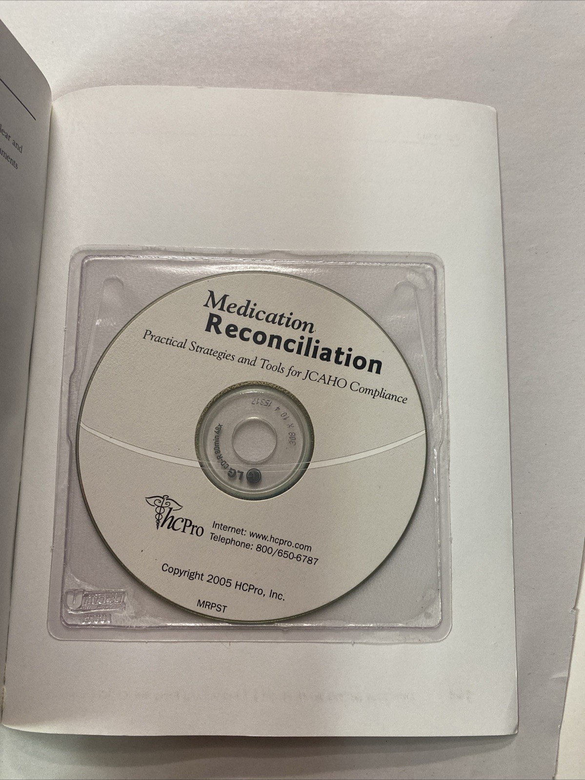 Medication Reconciliation : Practical Strategies and Tools for JCAHO…