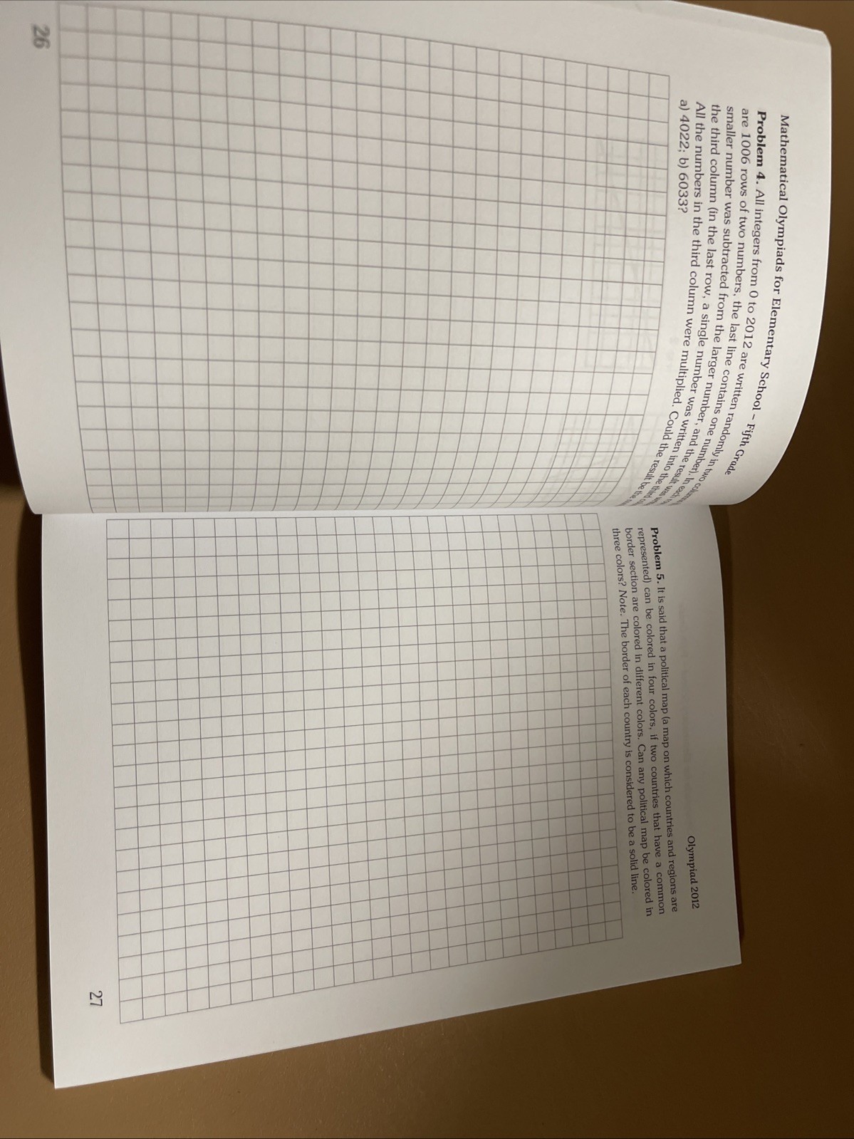 Mathematical Olympiads for Elementary School 5 Fifth Grade by Michael Angel
