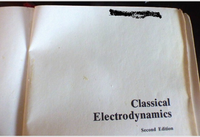 Classical Electrodynamics by John David Jackson 1975 2nd Ed. Wiley Hardcover