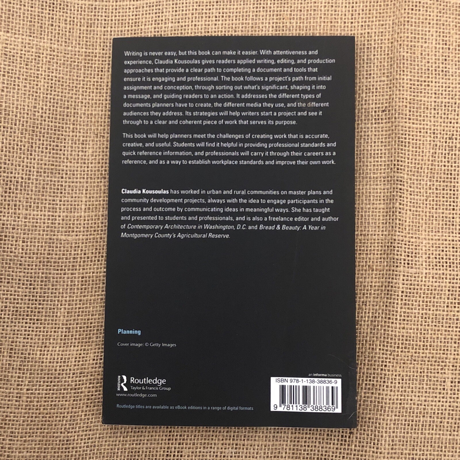 Writing for Planners A Handbook for Students & Professionals in Writing Editing