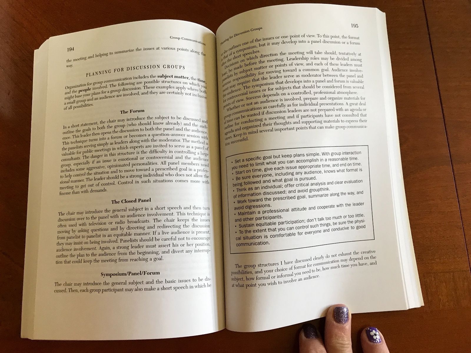 Scientific Papers and Presentions by Martha Davis