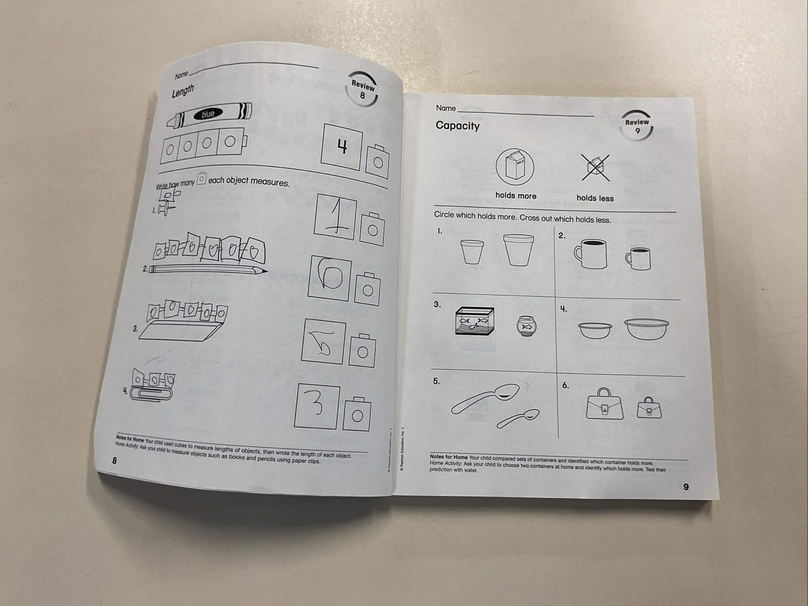 Tennessee All-in-one Student Workbook Grade 1 SC Pearson Learning Solutions