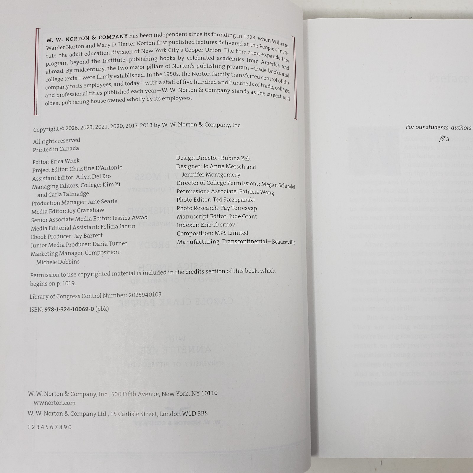 Everyone’s an Author with Readings – 5th Edition, Paperback, Norton