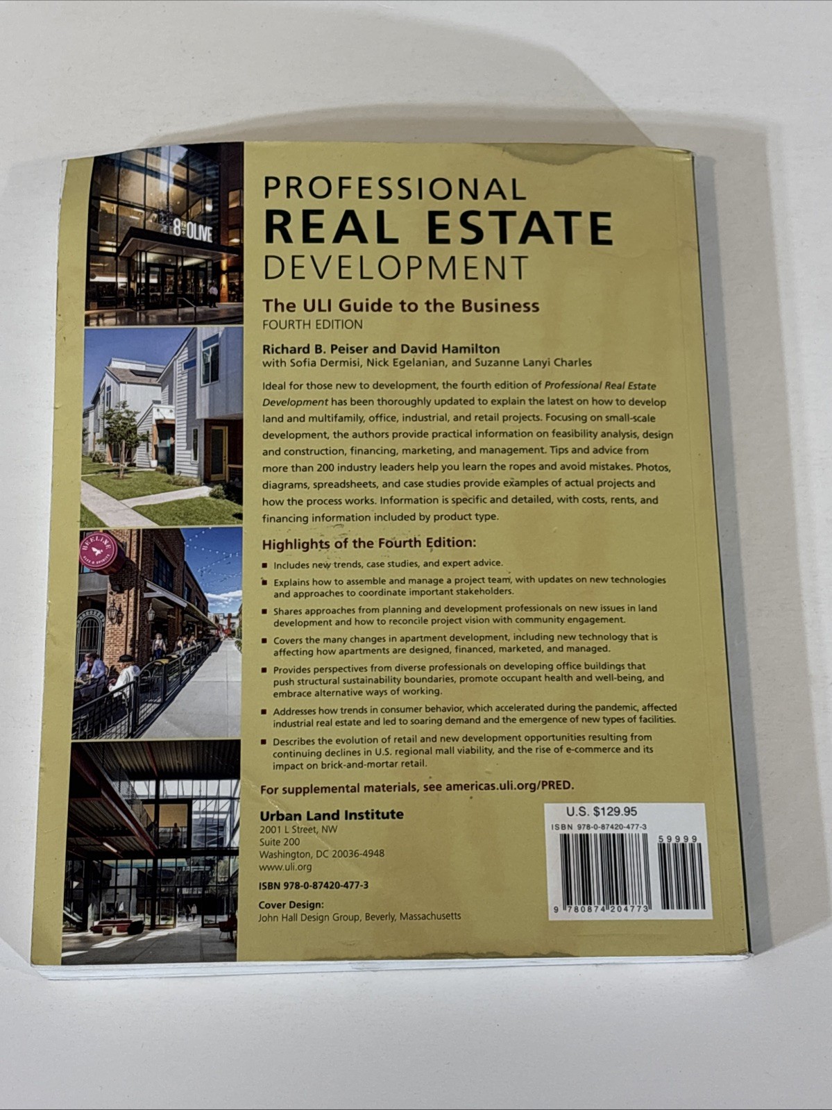 Professional Real Estate Development : The ULI Guide to the Business 4th Edition
