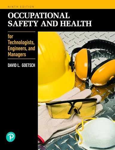 Occupational Safety and Health for – Hardcover, by Goetsch David – Acceptable