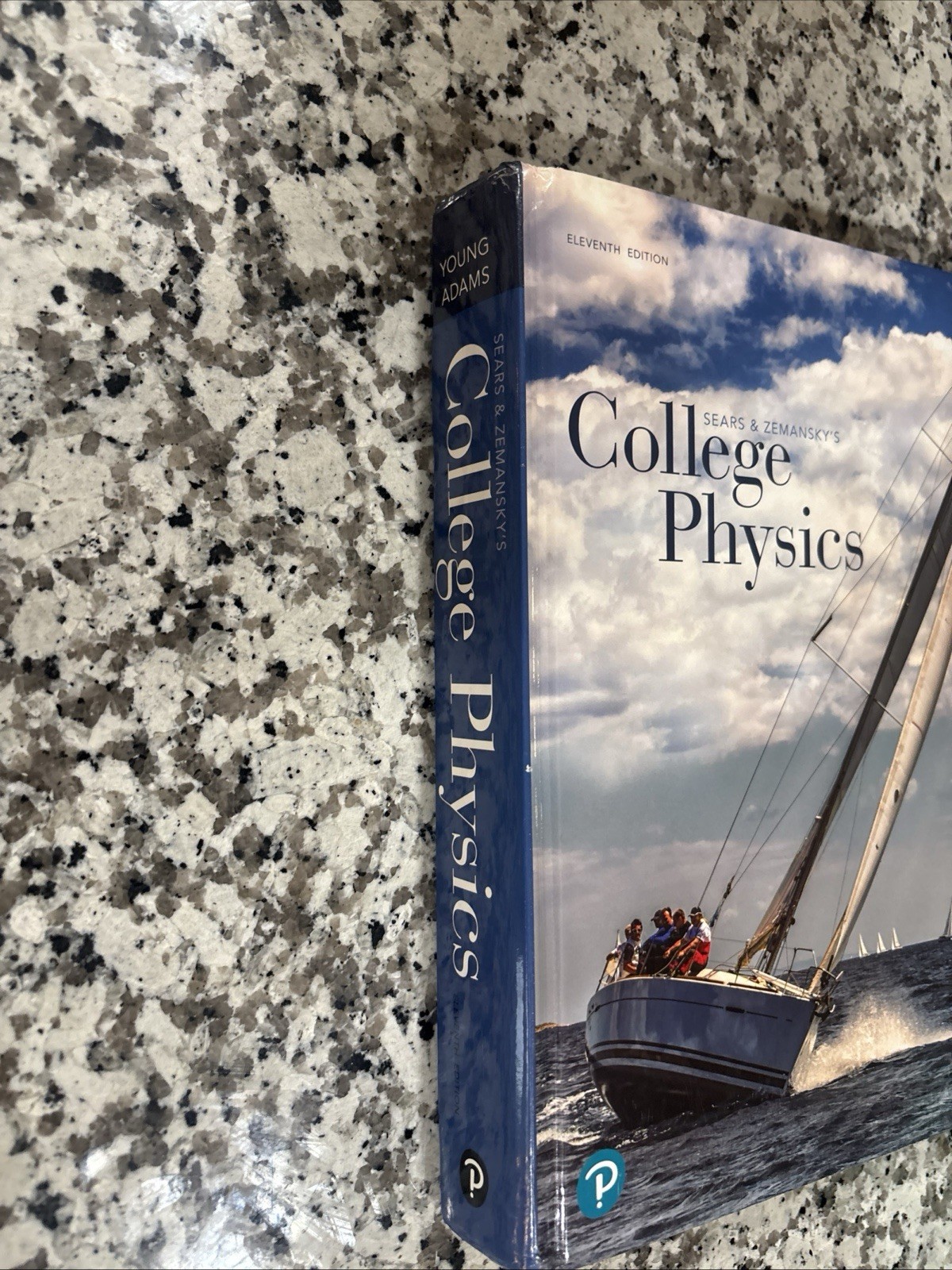 College Physics – Hardcover, by Young Hugh; Adams Philip – Good
