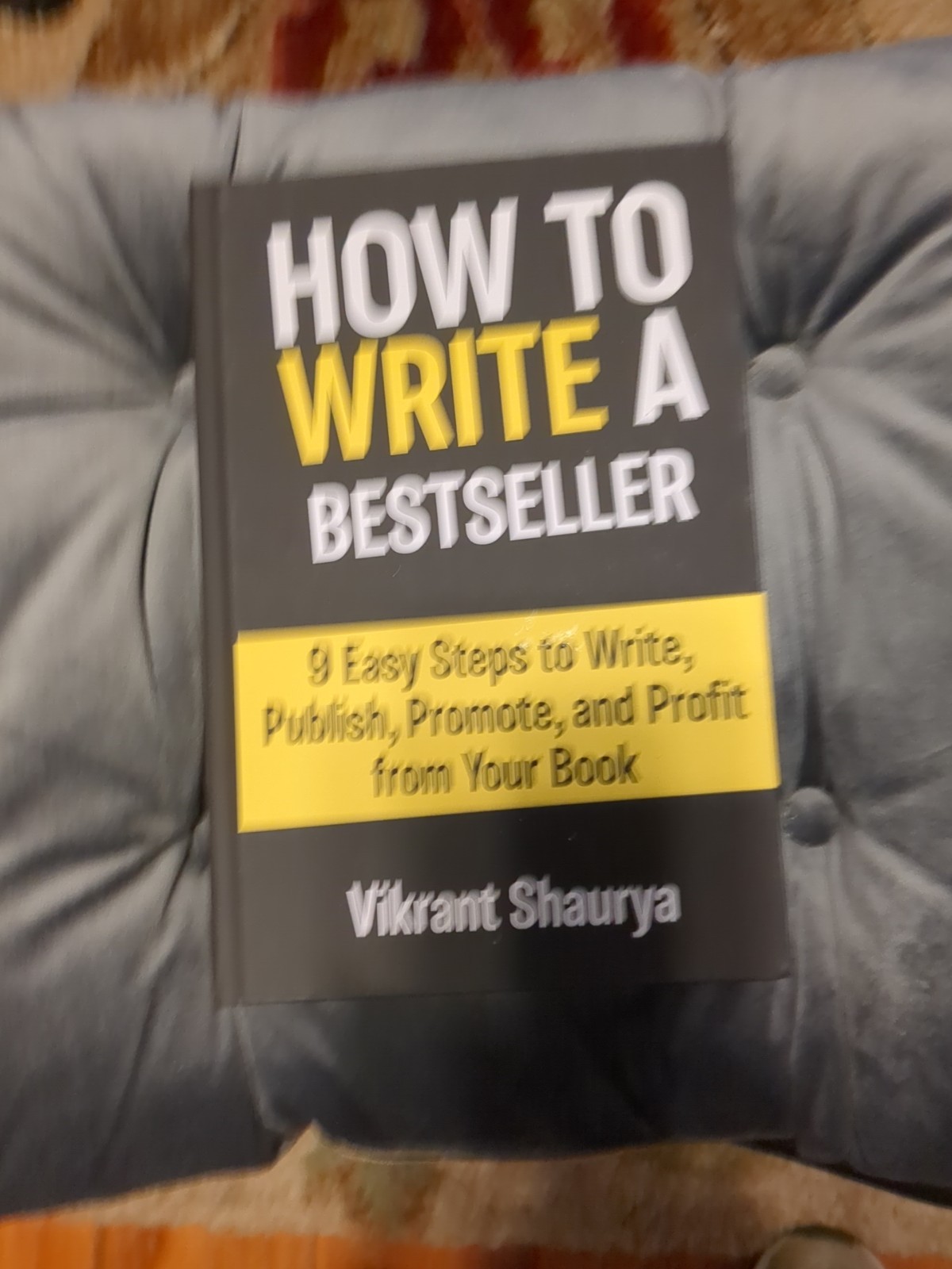 Book,New “How To Write A Bestseller” Vikrant Shaurya