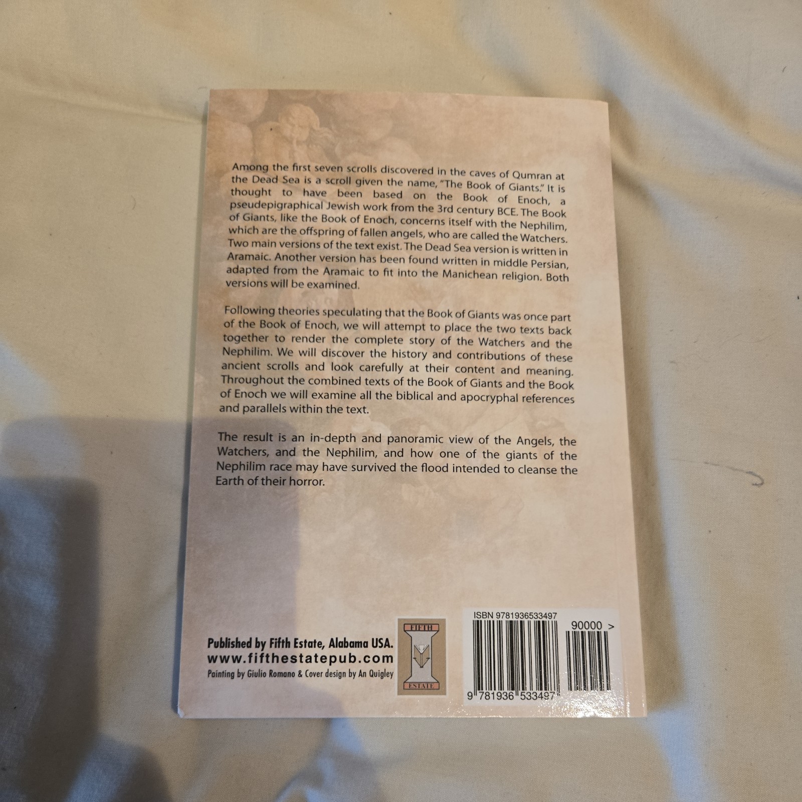 Book of Giants: the Watchers, Nephilim, and the Book of Enoch by Joseph Lumpkin