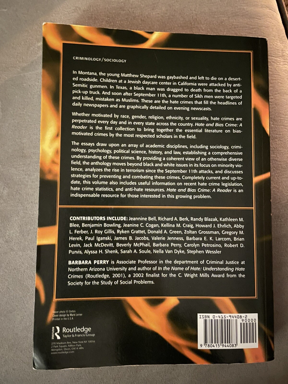 Hate and Bias Crime : A Reader by Barbara Perry (2003, UK-B Format Paperback)