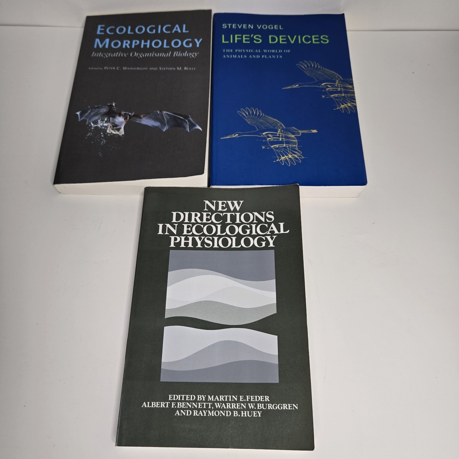 Lot Of 3 PB Ecological Physiology (1990) Life’s Devices (1988) Morphology (1994)