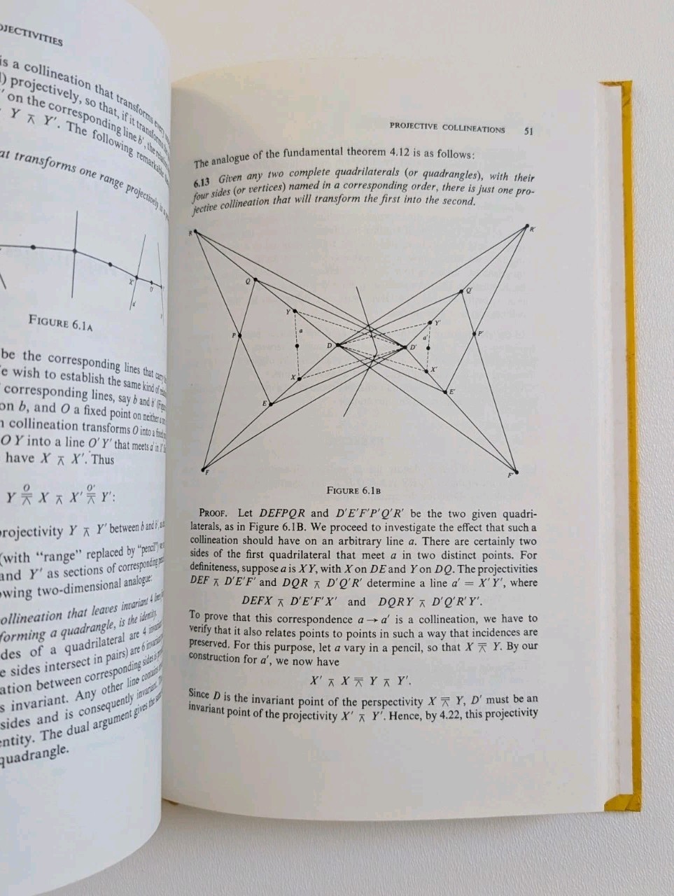 Projective Geometry H.S.M. Coxeter Springer-Verlag 2nd Edition Hardcover