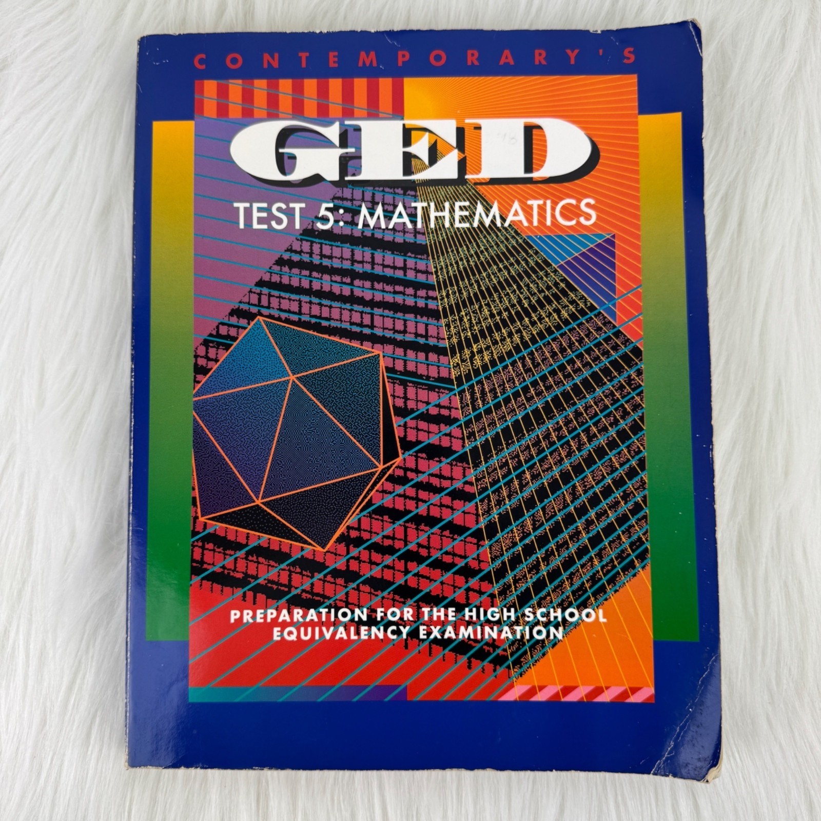 Bundle Lot 3 Contemporary’s GED Mathematics 5 Social Studies 2 Science 3 Used Bo