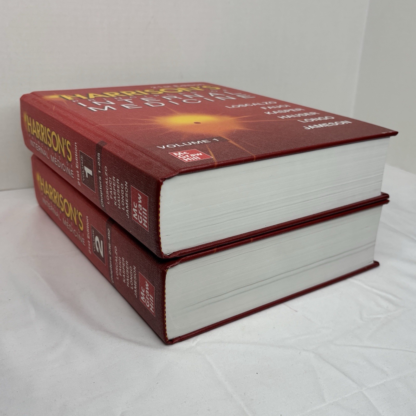 Complete Set Vol 1 2 Harrison’s Principles Of Internal Medicine (21st Ed 2022)