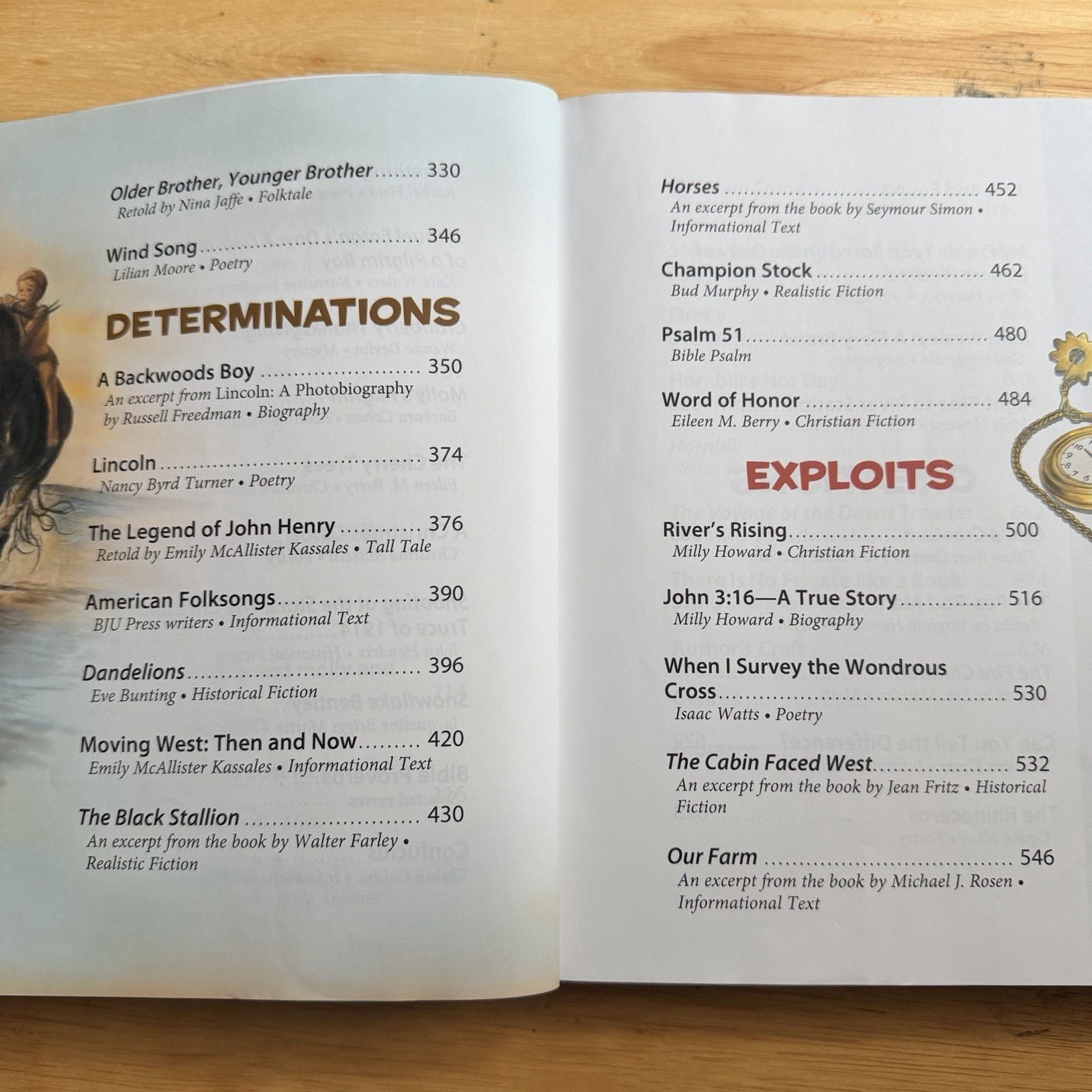 BJU Press Bob Jones University Reading 4 Voyages Student Text Teacher Resources