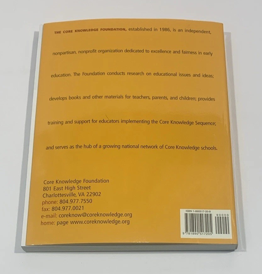 Core Knowledge Sequence Grades K-8 Homeschool Curriculum Guide Education Book