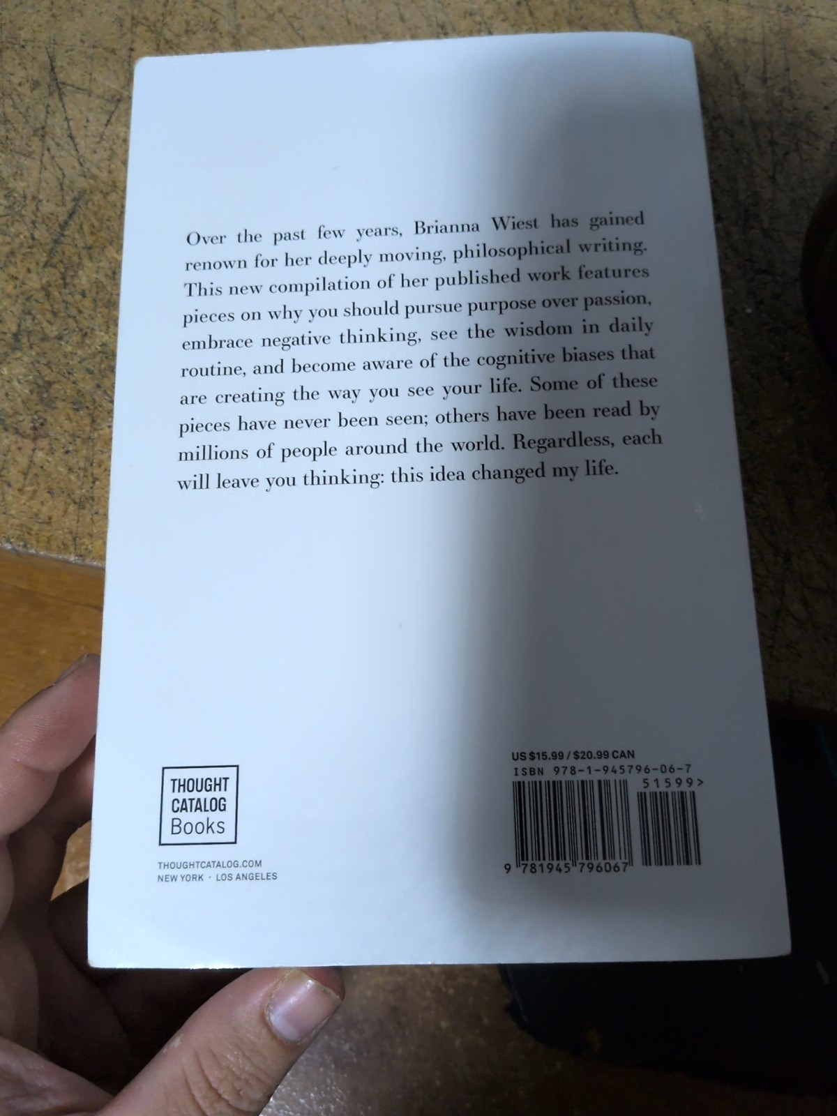 101 Essays That Will Change the Way You Think by Brianna Wiest (2016, Trade…