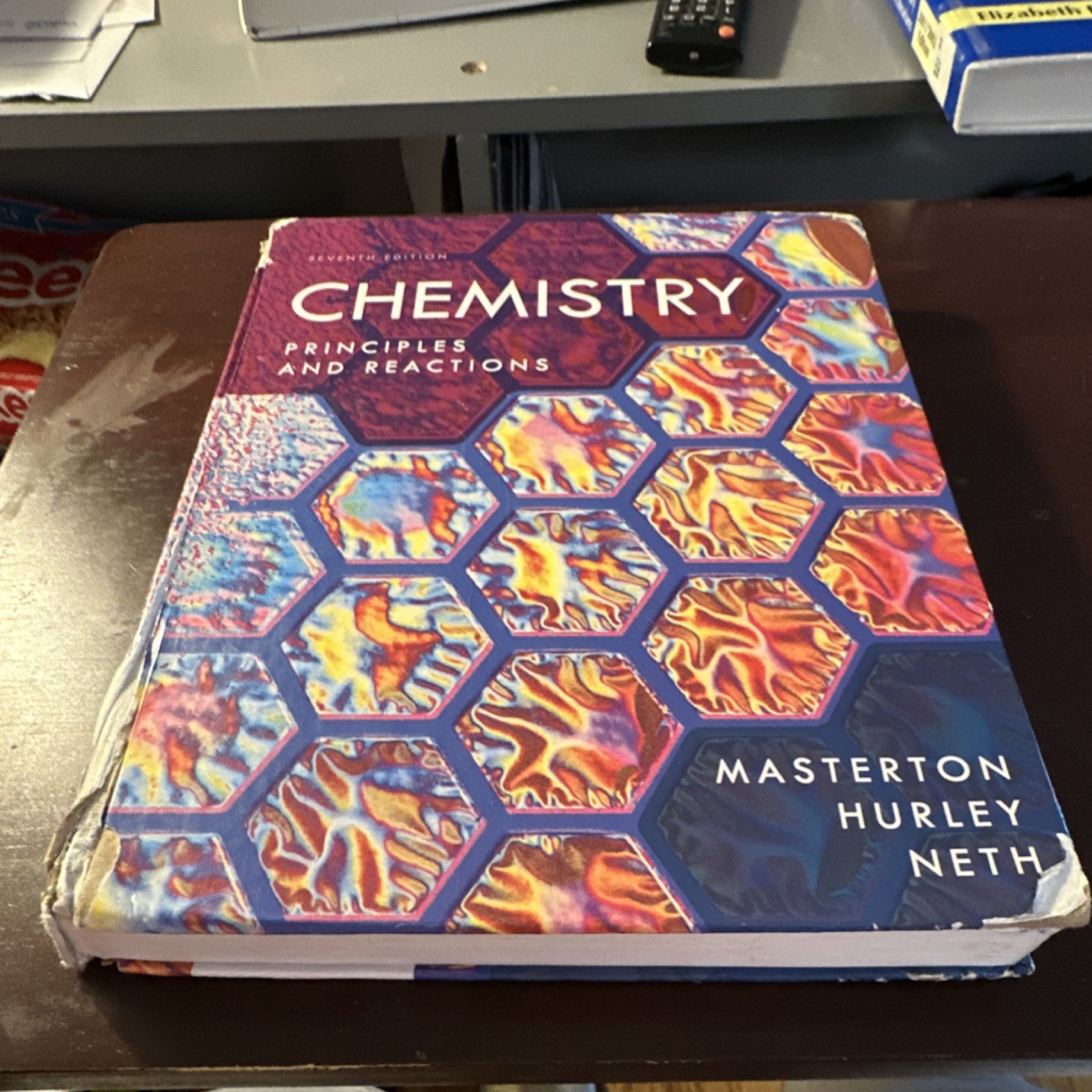 Chemistry Principles Reactions Masterton Hurley Neth Brooks/Cole 7th Ed Hardcov…