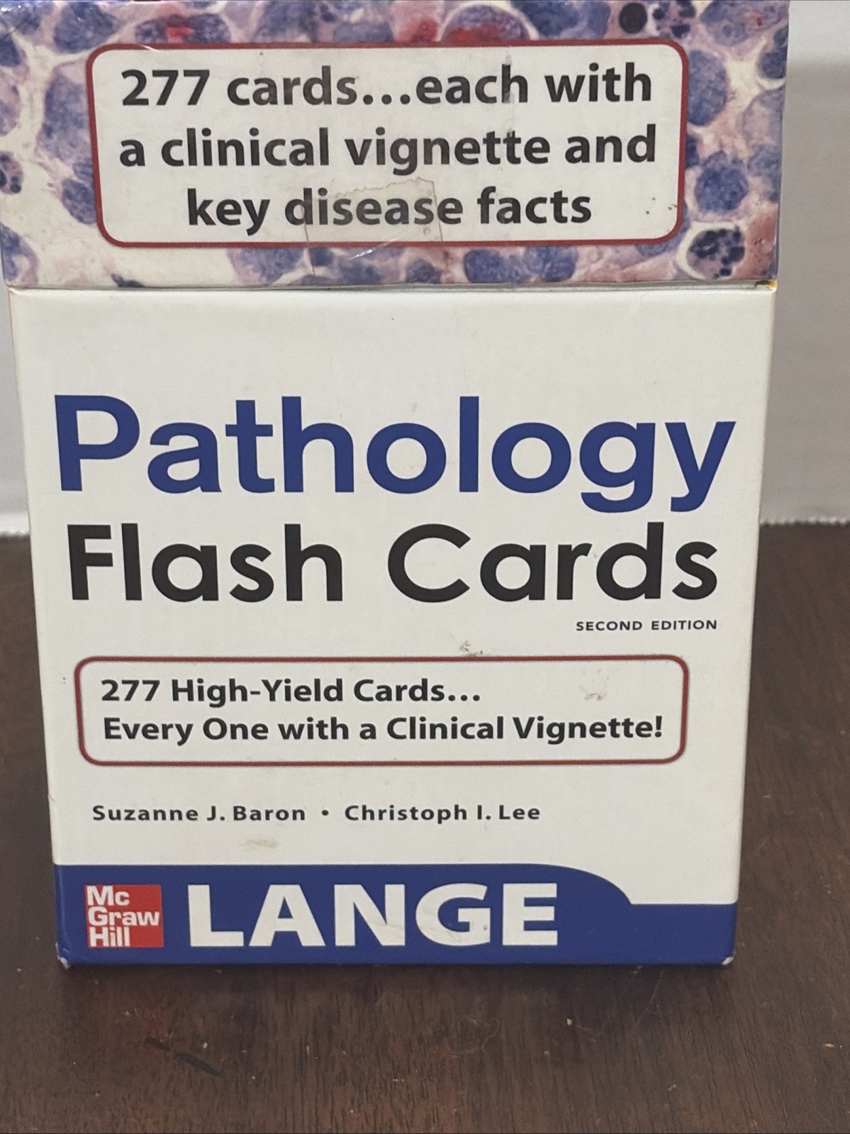 Lange Pathology Flash Cards, Third Edition (LANGE FlashCards)