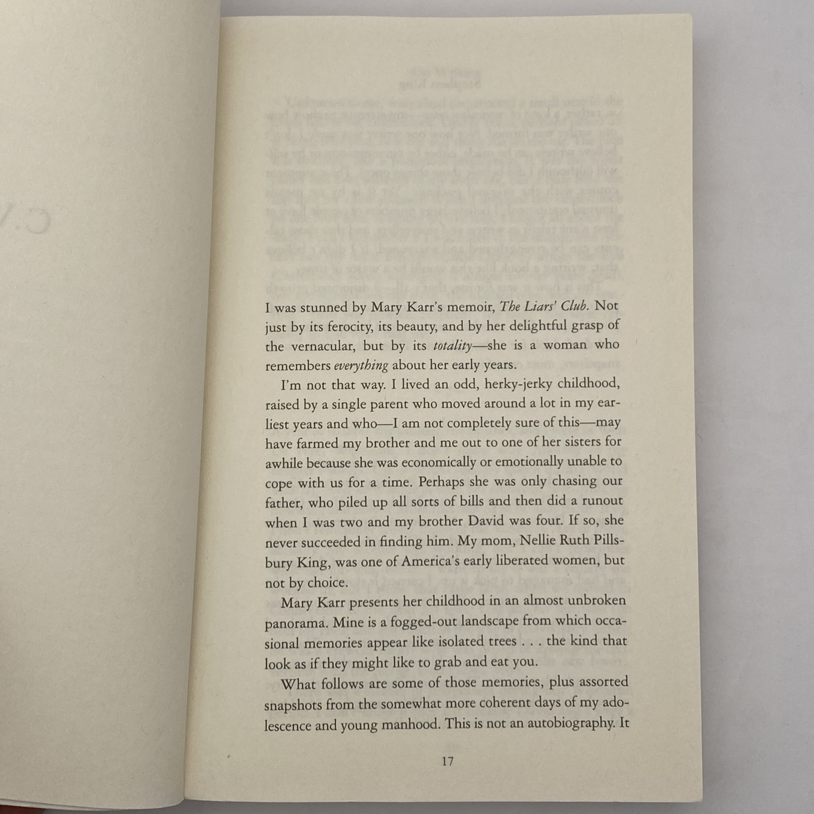 On Writing : A Memoir of the Craft Stephen King Twentieth Anniversary Ed 2020 PB