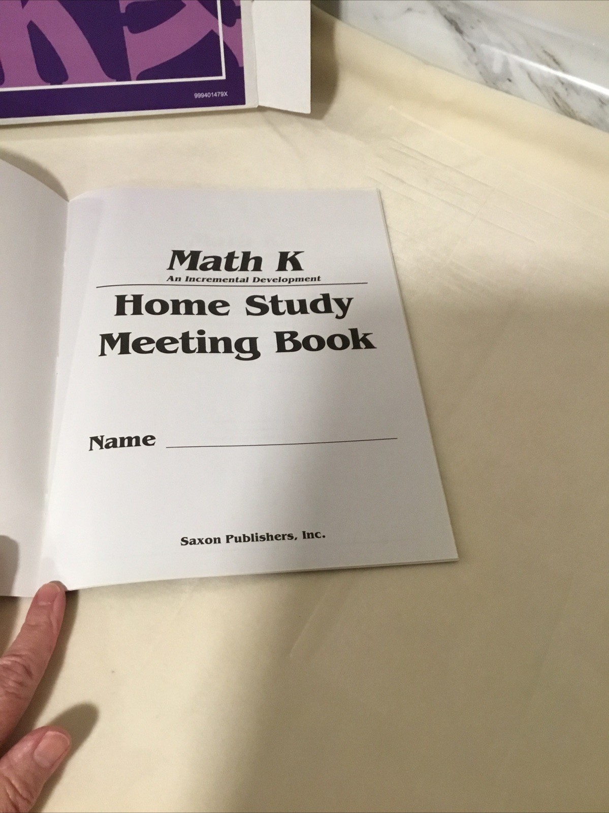 COMPLETE SET SAXON MATH KINDERGARTEN. HOMESCHOOLING CURRICULUM, USED EXCELLENT