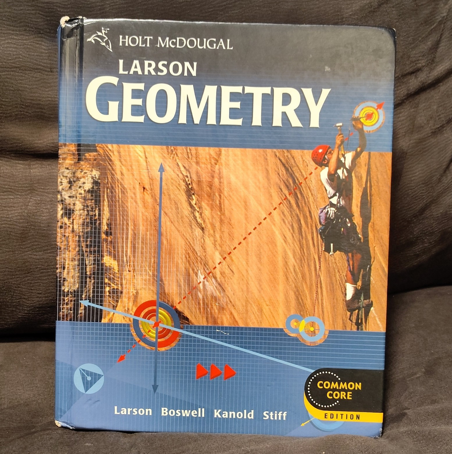 Holt McDougal Larson Geometry Common Core Edition 2012 Hardcover Textbook – Used