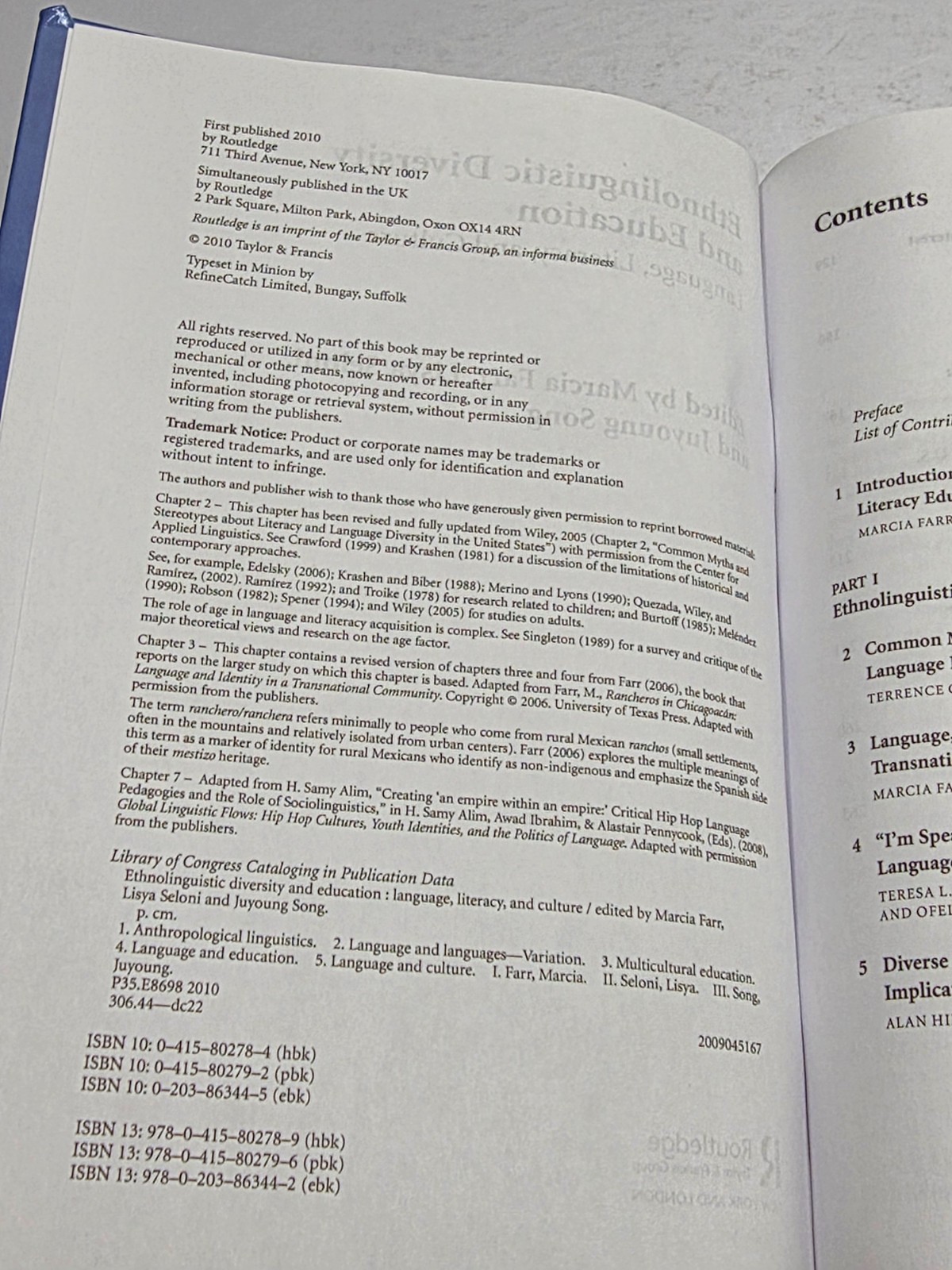 Ethnolinguistic Diversity and Education : Language, Literacy, and Culture, Ha…