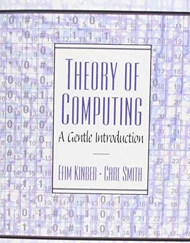 Theory of Computing: A Gentle – Hardcover, by Kinber Efim; Smith – Very Good