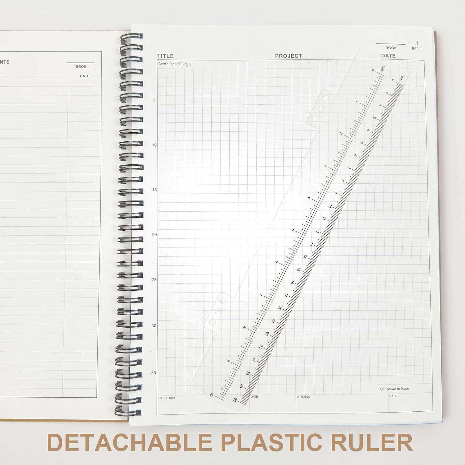 Carbonless Lab Notebook (Scientific Grid Format), 8.5” X 11”, 50 Sets of Pages