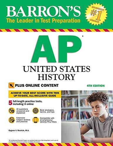 AP United States History (Barron’s A…, Eugene Resnick
