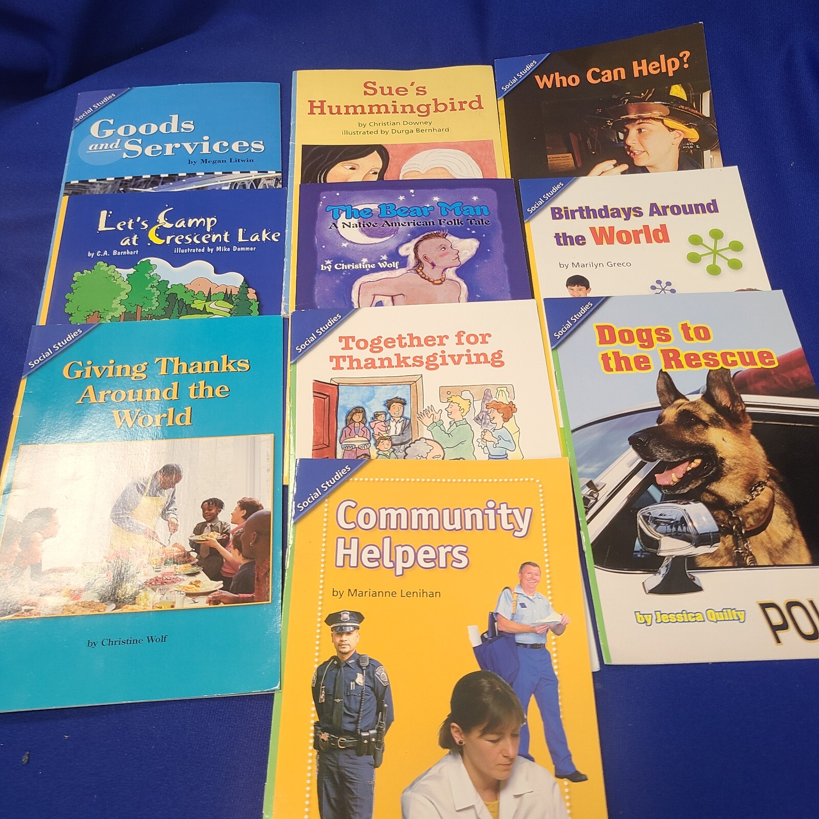 Reading Street Set of 10 Readers~ BELOW-ON-ABOVE Level GRADE 2 Leveled Readers