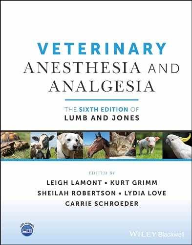 Veterinary Anesthesia and Analgesia, – Hardcover, by Lamont Leigh A.; – New h