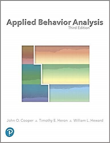 Applied Behavior Analysis 3rd Global Edition