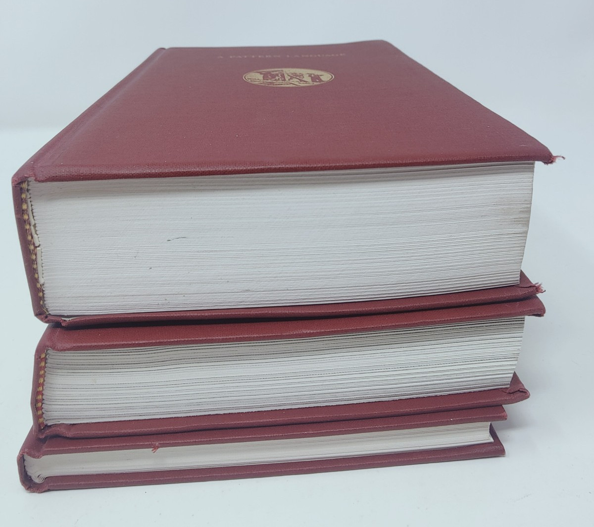 Timeless Way Building, Oregon Ex., Pattern Language HC, A Christopher ACCEPTABLE